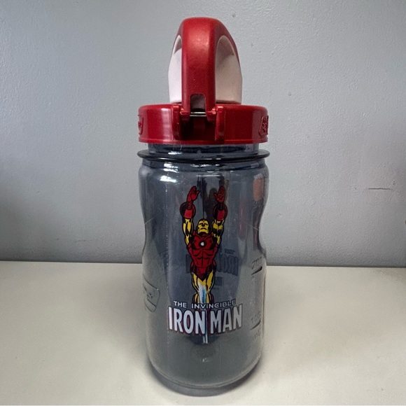 Iron Man Nalgene Kids Water Bottle - Picture 2 of 8